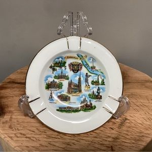 Vintage - Donaustadt Bien - Vienna - Collectors Ashtray - Ceramic Crafted - Rare